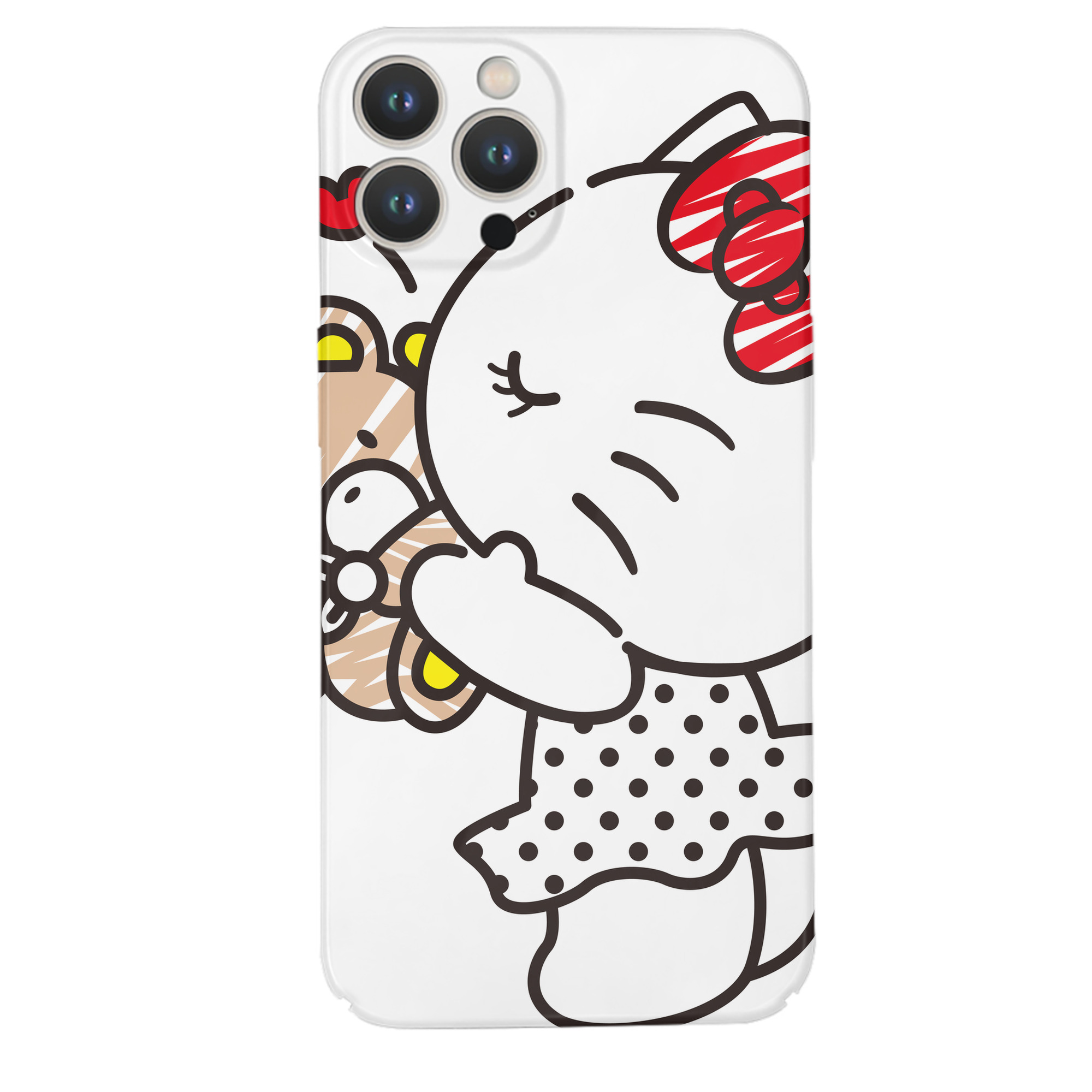 （画像用） Hello Kitty ハローキティ 【iPhone 14シリーズ対応】ハードケース